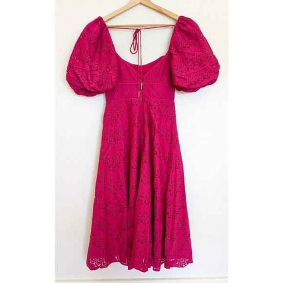 BNWT Acler Stapleton Dress Fchia Pink Size  8 - Picture 4 of 14
